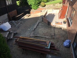 Self build extension 