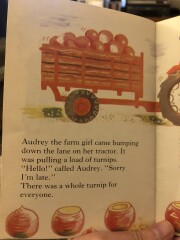 To have swapped the swede?