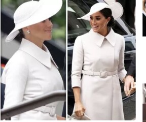 Why did Harry and Meghan walk in alone?