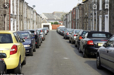 ugly parking causing frustration 