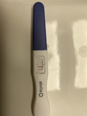 Missed period, Evap lines x3, clearblue scam?