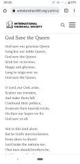 Just been thinking about the national anthem.....
