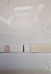 Pregnancy test positive or negative?