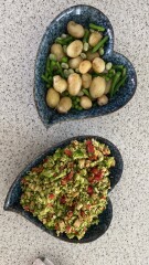 To ask how you make your meals a bit more posh/fancy?