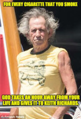 To have not known Keith Richards once looked like this?