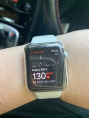 My watch has sent me a warning to say my resting heart rate is high