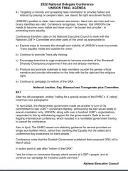 UNISON passes policy Trans Equality - Louder and Prouder