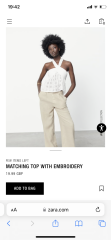 Need outfit to cover 3 month pregnant tummy, and in WHITE
