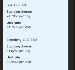 Huge E-on bill