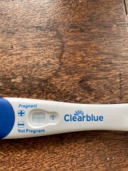 Chemical pregnancy but line getting stronger 
