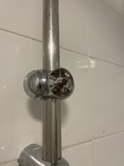 Shower not connecting to wall 