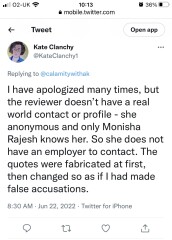 Guardian article about Kate Clanchy "The book that tore publishing apart: ‘Harm has been done, and now everyone’s afraid’"