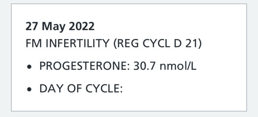 Positive day 21 blood test?