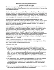 UNISON passes policy Trans Equality - Louder and Prouder