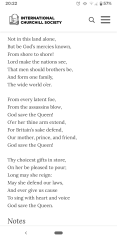 Just been thinking about the national anthem.....