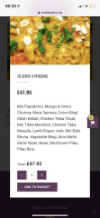 We spend £800 a month on food