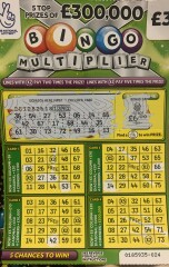 My first scratch card 