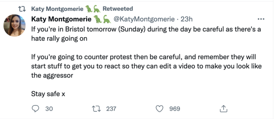 Standing for Women Bristol