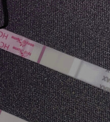 positive pregnancy tests in the evenings and negative in the day