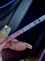 positive pregnancy tests in the evenings and negative in the day