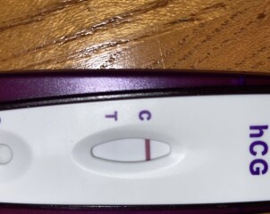 2 lines on first response but negative digital