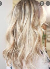 Can grown out bleach blonde be turned into a balayage?