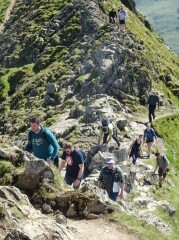 Has anyone climbed Helvellyn via Striding Edge?