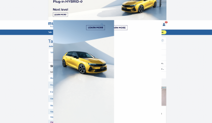 Ads covering content