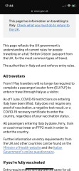 Italy with kids- Covid restrictions Support Thread
