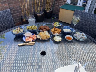 To ask how you make your meals a bit more posh/fancy?
