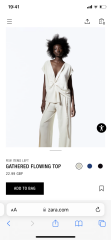 Need outfit to cover 3 month pregnant tummy, and in WHITE