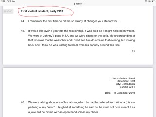 To be concerned that the Depp/Heard trial has put off genuine DV victims from coming forward?