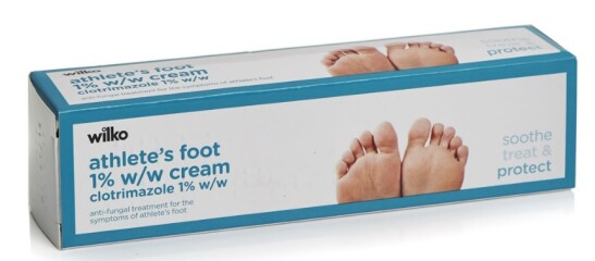 To apply athletes foot cream to labia? 