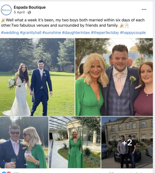 Mother of groom dress