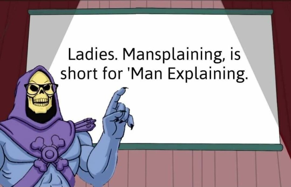Mansplaining 