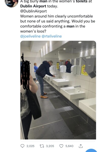 Single Sex Toilet issue creeping into everyday life?