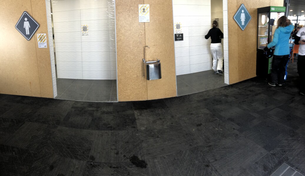 Loos at venue yesterday - spot what’s wrong 