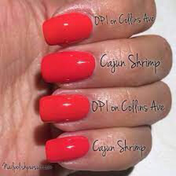 Pedicure - perfect red colour?