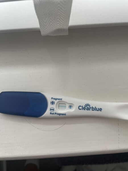 Faint positive on clearblue?