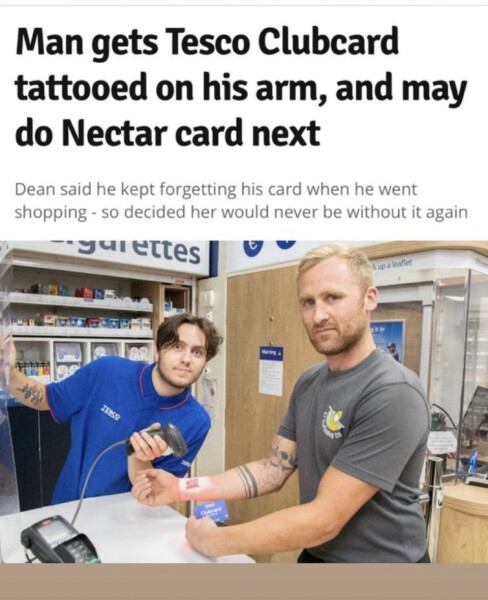 To think Clubcard prices causes a negative view of Tesco?