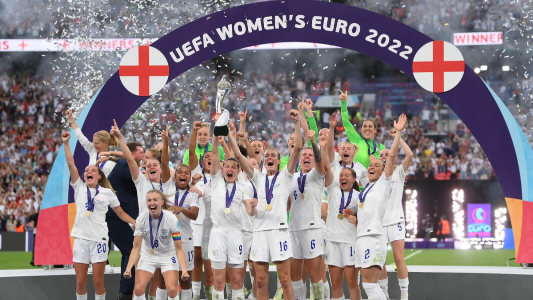 ... to be irritated with my colleague sulking about the Lionesses winning Euro '22