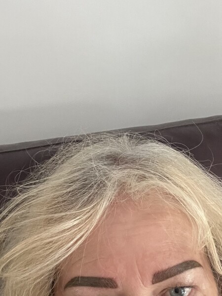 Tattooed eyebrows