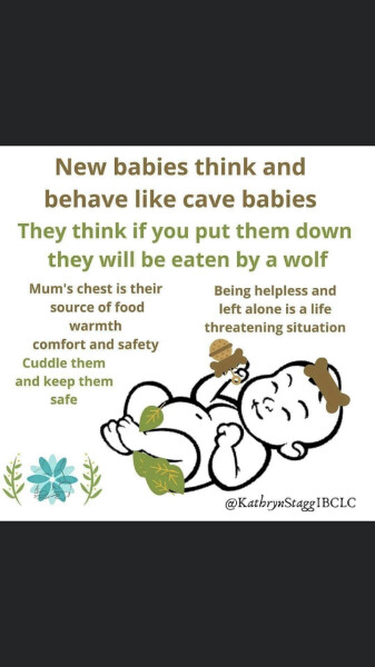 Should I pick up a crying newborn every time?