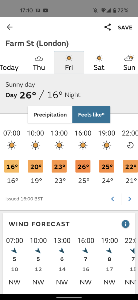 To cancel a date due to heatwave?