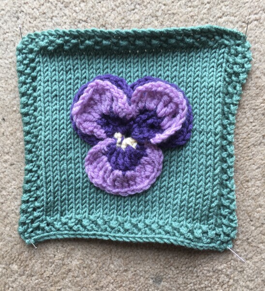 Woolly Hugs. A Blanket for lovely JungleZgok whose wonderful teenage son has died. 