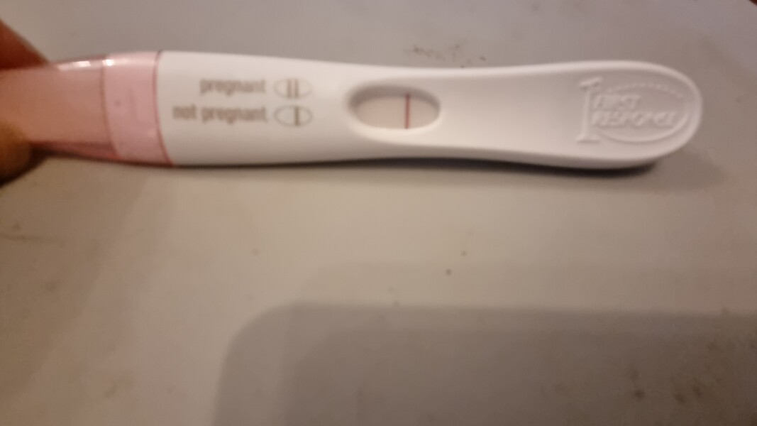 AF 4 days late. DH away for 10 days
