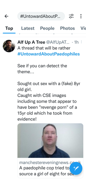 "Being Untoward About Paedophiles" a new crime?