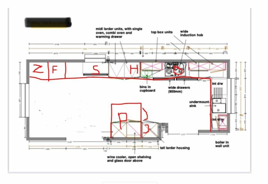 What would you do with my new kitchen - with plan!
