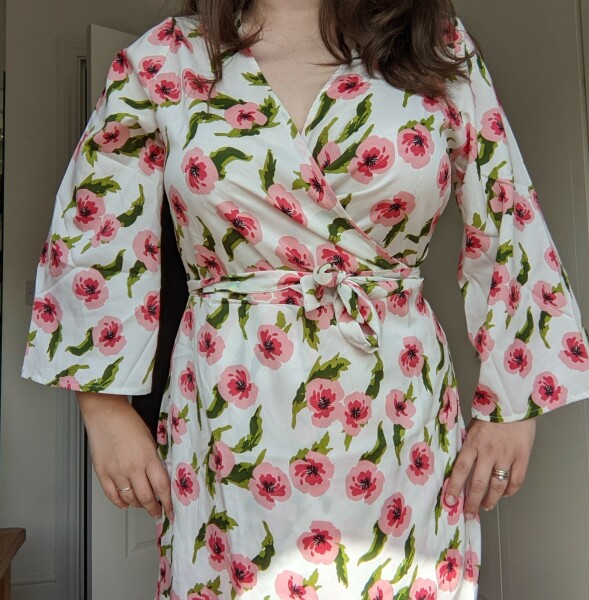 Wrap dress help please