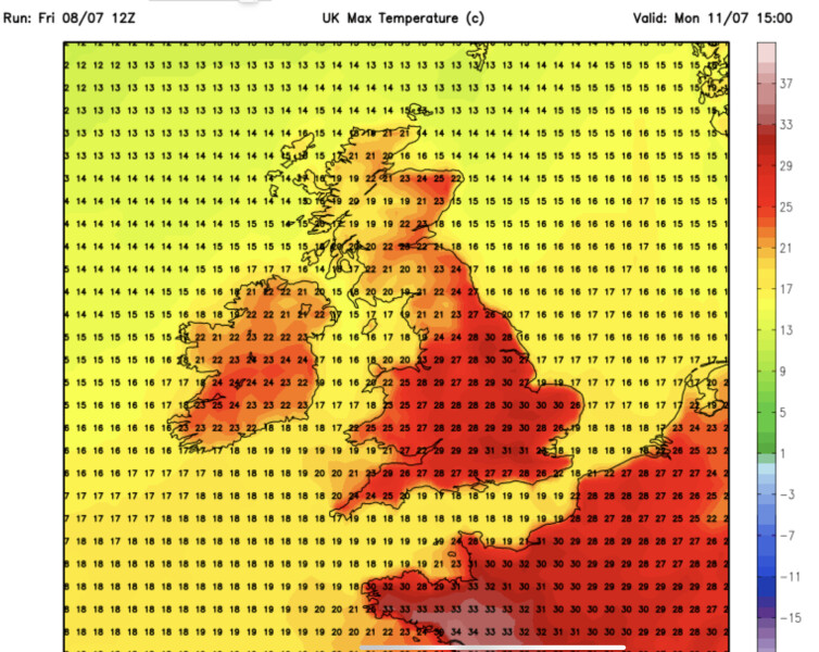 We need to talk about the weather and the potential for extreme heat - RED WARNING issued